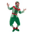 thumbnail image 2 of Combinaisons Elf pour Hommes Pyjama de Noël, 2 of 3