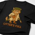 thumbnail image 4 of Funny Cat Litter’s Full Graphic T-Shirt, Unisex Classic Fit Cotton Tee, 4 of 9