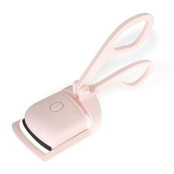 Heated Eyelash Curlers,Rechargeable Electric Eyelash Curler,Handheld Eyelash Heated Curler,2 Heating Modes with Sensing Heating Silicone Pad,Quick Natural Curling Eye Lashes for Long Lasting(Pink)