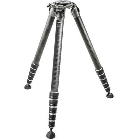 Gitzo Systematic GT5563GS Series 5 6-Section Carbon Fiber Tripod, 88 lbs Capacity, 109" Max Height, Giant