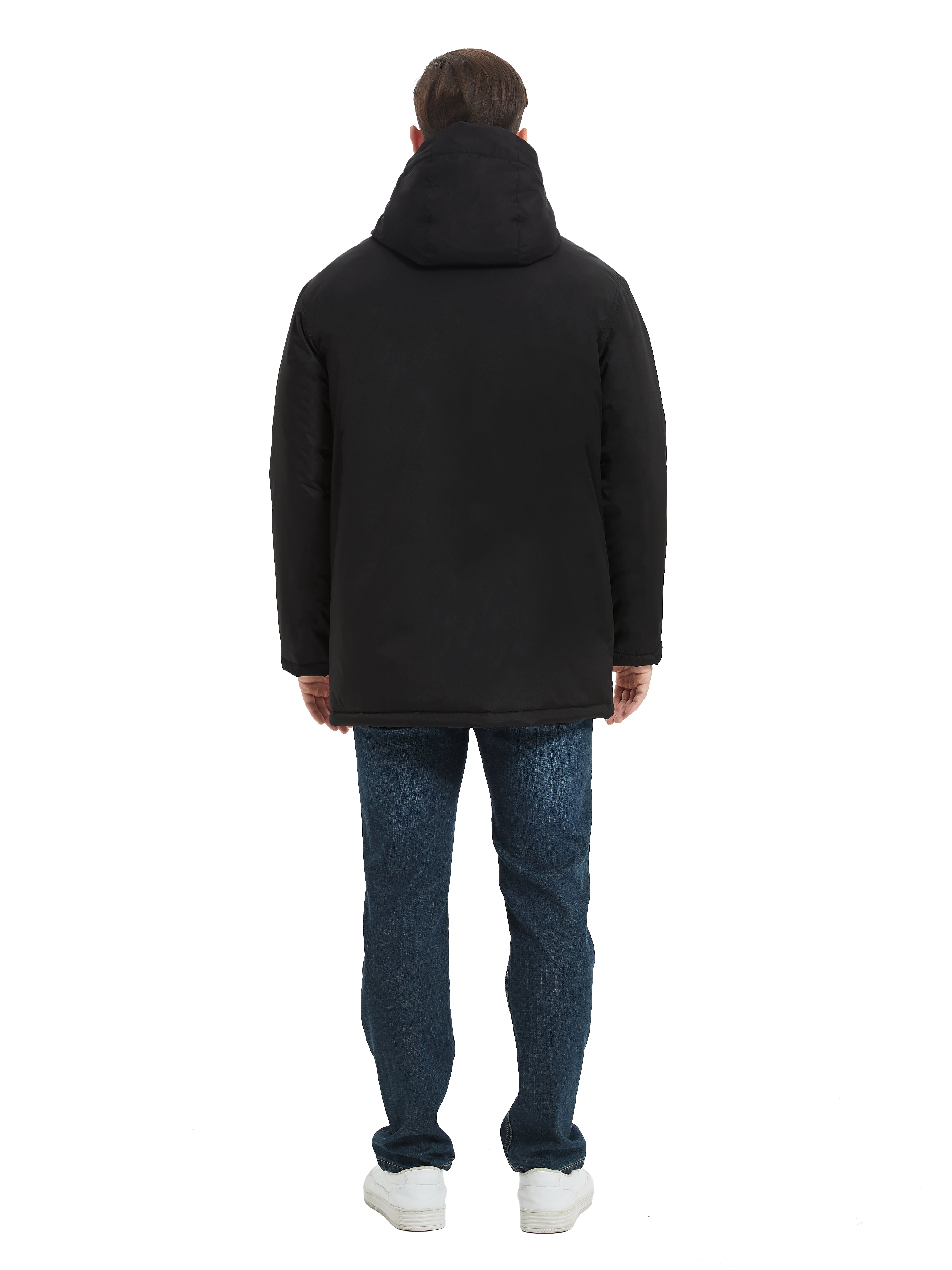 Hawke & Co Mens Hooded Snorkle Jacket, Sizes S-2XL