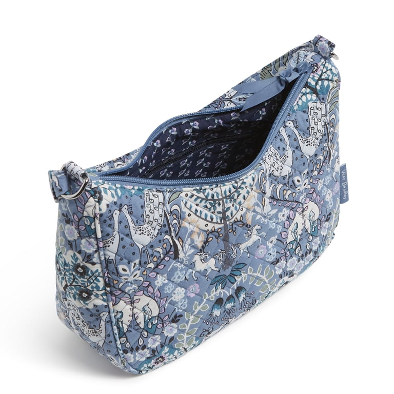 Vera Bradley Women's Cotton Frannie Crescent Crossbody Bag