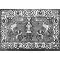 thumbnail image 1 of Ahgly Company Indoor Rectangle Animal Gray Traditional Area Rugs, 2' x 3', 1 of 1