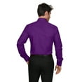 thumbnail image 4 of J. METHOD Men's Classic Slim Fit Button Down Long Sleeve Solid Color Dress Shirts S-2XL [NEMT104], 4 of 4