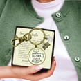 thumbnail image 3 of Book Lovers Gutsy Goodness Bronze Keychain Don't Have Bedtime Booktime Readers Bookworm Jewelry, 3 of 8