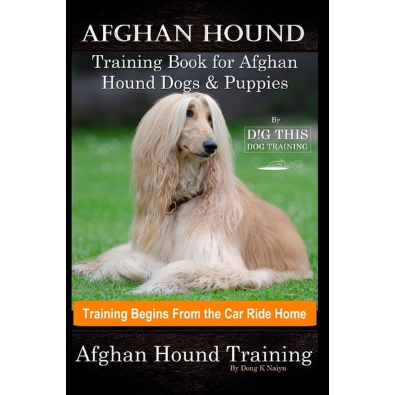 Afghan Hound Training Book for Afghan Hound Dogs & Puppies By D!G THIS DOG Training, Training Begins from the Car Ride Home, Afghan Hound Training (Paperback)