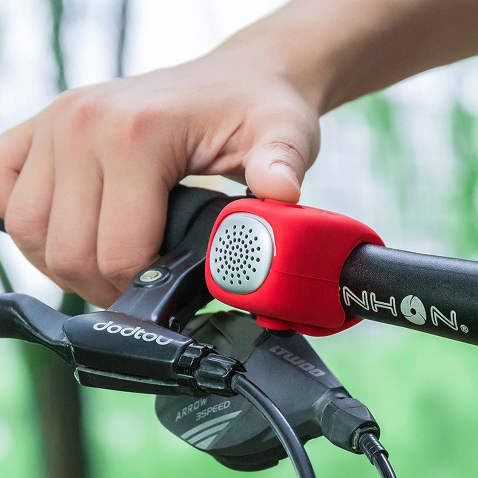 WREESH Bicycle Bell Electronic Horn Bicycle Accessories Mountain Bike