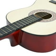 thumbnail image 6 of ZenSports 38-in Kids Acoustic Guitar Starter Kit 6 Strings W/Case, Strap, Tuner, Pick - Natural, 6 of 7