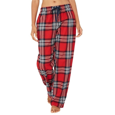 

Niuer Women Pajama Lounge Pants Plaid Print Comfy Casual Elastic Waist Pj Bottoms Pants Sleeppwear Trousers Ladies Winter Casual Loose Pants