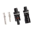 thumbnail image 4 of Solar Inverter Connectors, IP67 Waterproof High Temperature Proof Male Female DC 1500V Solar Panel Connectors Self Locking  For Outdoor, 4 of 8