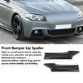 thumbnail image 2 of Bumper Corner Diffuser, Impact Proof Front Bumper Lip Spoiler Reduce Wind Resistance 2PCS  For 5 Series F10 F11 M Sport, 2 of 7