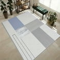 thumbnail image 4 of 6'x9' outdoor carpet for patio carpet runner for stairs area rug neutral area rug runner soft area rug, 4 of 10