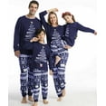 thumbnail image 1 of Pijamas navideños familiares a juego Sinhoon, para papá, mamá y niños (azul, tallas 2/3 años), 1 of 8