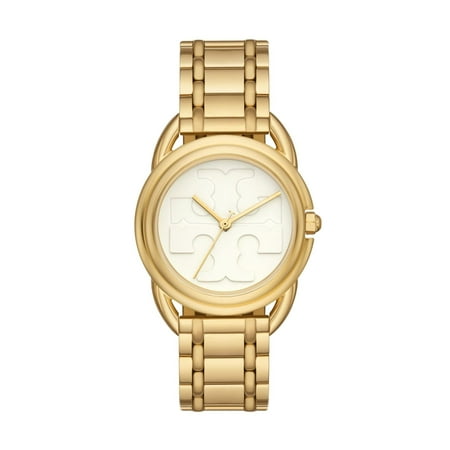 Tory Burch Women's The Miller Gold-Tone Stainless Steel Bracelet Watch 32mm TBW7220