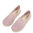 thumbnail image 2 of Viluyesy Womens Comfort Sneaker, Mesh Breathable Low Vamp Round Top Slip-On Shoes Pink US7, 2 of 9