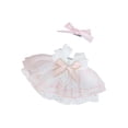 thumbnail image 3 of Vestido de princesa para muñecas CUTICAT 2 piezas con disfraz de horquilla con lazo 15 cm, 3 of 8