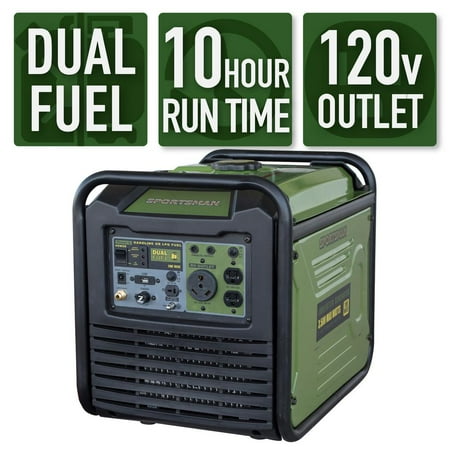Sportsman 3,500-Watt Dual Fuel Inverter Generator for Sensitive Electronics
