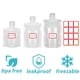 thumbnail image 4 of Fourthline Bolsa Exprimible de Pie Botellas de Viaje Recargables de 30 Ml, 50 Ml y 100 Ml, 18 Unidades, 4 of 4