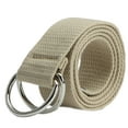 thumbnail image 2 of Dress Choice Men Women Casual Canvas Web Belts,Sport Adjustable Fabric Belt with Black Double D-ring, 2 of 7