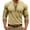 174#Khaki, variant on Men's Athletic Workout Hooded Shirts Men's Fashion Cotton Linen Shirt Lightweight Solid Color Long Sleeve Button Down Henley Shirts Beach Hawaiian T Shirts for Men