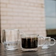 thumbnail image 2 of Double Wall Empilable Stackable Mug 450ml set of 2, 2 of 3