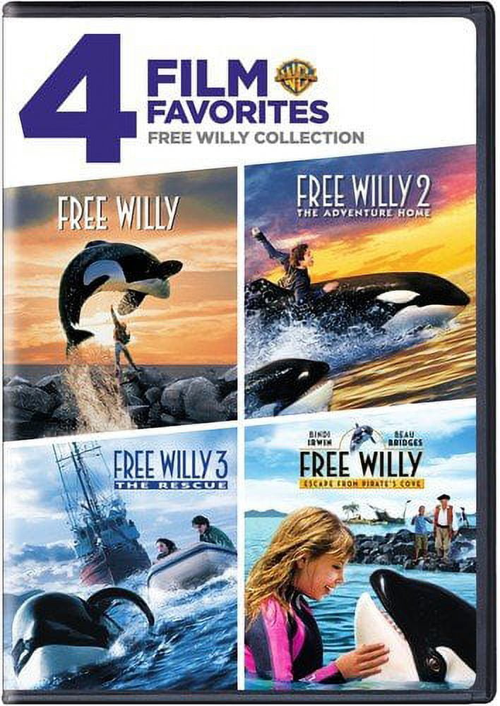 4 Film Favorites: Free Willy Collection (DVD) - Walmart.com