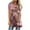 Pink, variant on asdoklhq Juniors Plus Tops & T-Shirts, Women's Summer Round-Neck Short Sleeve Print Casual T-Shirt Blouse