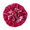 thumbnail image 2 of Gorro de Dormir Zulema de felpa invierno Banda elástica alta rojo, 2 of 8