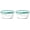4 Cup Pack of 2, variant on PETGLE Glass Food Storage Container, 4 Cup, Round | Smart Seal | Leakproof | Airtight | Pack of 2