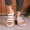 #0136-White, variant on Xucatan Women's Multi Strap Flat Sandals, Stripe Color Block Faux Leather Slides with Adjustable Ankle Buckle, Open Toe Bohemian Summer Shoes, Versatile Beach Casual Footwear Gift
