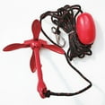 thumbnail image 1 of Red 3.5 Boat Anchor Folding Grapnel Anchor With 7.62M Rope For Canoe ,Long Lasting, 1 of 6
