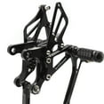 thumbnail image 5 of FXCNC CNC Motorcycle Rearsets Foot Pegs Rear Set Footrests Fully Adjustable Foot Boards Compatible with Ninja ZX6R ZX636 ZX-6R 636 2005 2006 2007 2008, 5 of 5