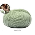 thumbnail image 1 of Dvruxg Wool Yarn for Knitting – Medium-Thick Hand-Woven Yarn for Scarves, Hats, Sweaters, 1 of 5