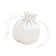 thumbnail image 3 of Bolsa con cordón para guardar joyas, organizador de regalos de fiesta, bolsa de terciopelo para relojes, collares, pulseras, dijes y aniversarios. Beige 75x95cm, 3 of 8