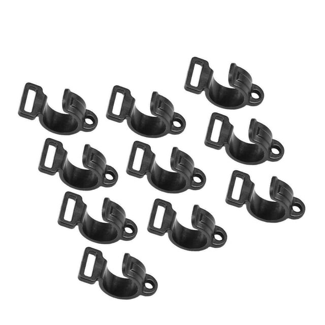 10x Awning Lights Camping Clips Hanging Tablecloth Wind Rope Tent Clamp 19x20x12mm