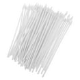 thumbnail image 6 of 100pcs White Mini Plastic Handheld Flag Poles for Outdoor Events, Crafts, Seasonal Decorations with Stability and Easy Use, 6 of 7