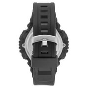 Armitron Mens Sports Black Wristwatch with Resin Band