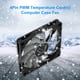 thumbnail image 1 of KH12H-P 8cm 4 Pin 3000RPM Speed Temperature Control PWM Computer Case Fan Ndcxsfigh Para estrenar, 1 of 4