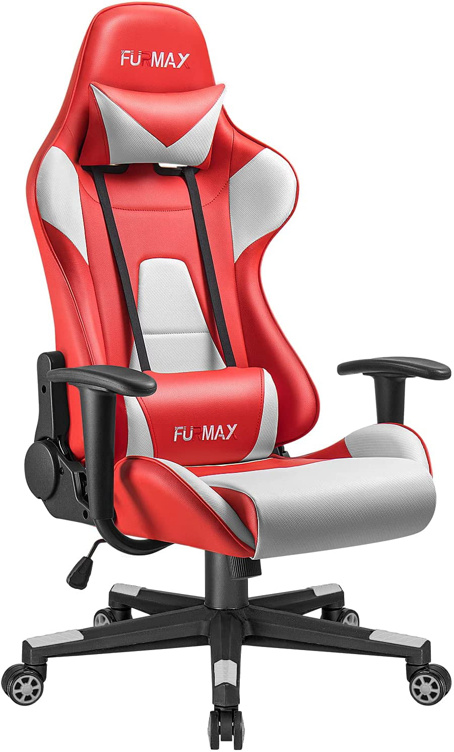 Executive High-back Office Chair Racer Gaming Chair Computer Leather Swivel Seat 