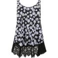 thumbnail image 2 of HSHDLDF Plus Size Swing Lace Flowy Tank Top for Women, 2 of 2