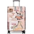 thumbnail image 1 of Travel Luggage Cover Suitcase Protector Fits 18-32 Inch Luggage Wheel Covers Patterned Travel Related Items Flower Luggage Protector Elastic Luggage Anti-scratch Suitcase Cover M, 1 of 4