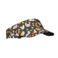 thumbnail image 2 of Yiaed Roosters and Chicks Print Sport Sun Visor Hats Adjustable Empty Top Baseball Cap Cotton Ball Caps for Women and Men, 2 of 5