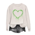 thumbnail image 2 of Cmfcve Women's Halloween Shirts Vintage Spooky Season Sports Blouse Long Sleeve Casual Sweatshirt, 2 of 4