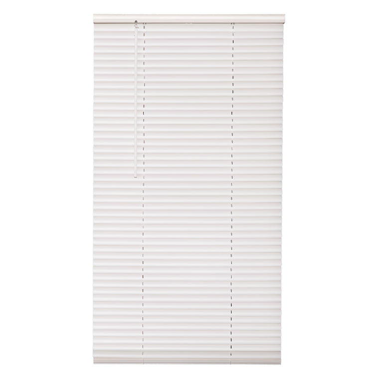 Cordless Light Filtering Mini Blind 47" x 64" White 2-Pack photo 4