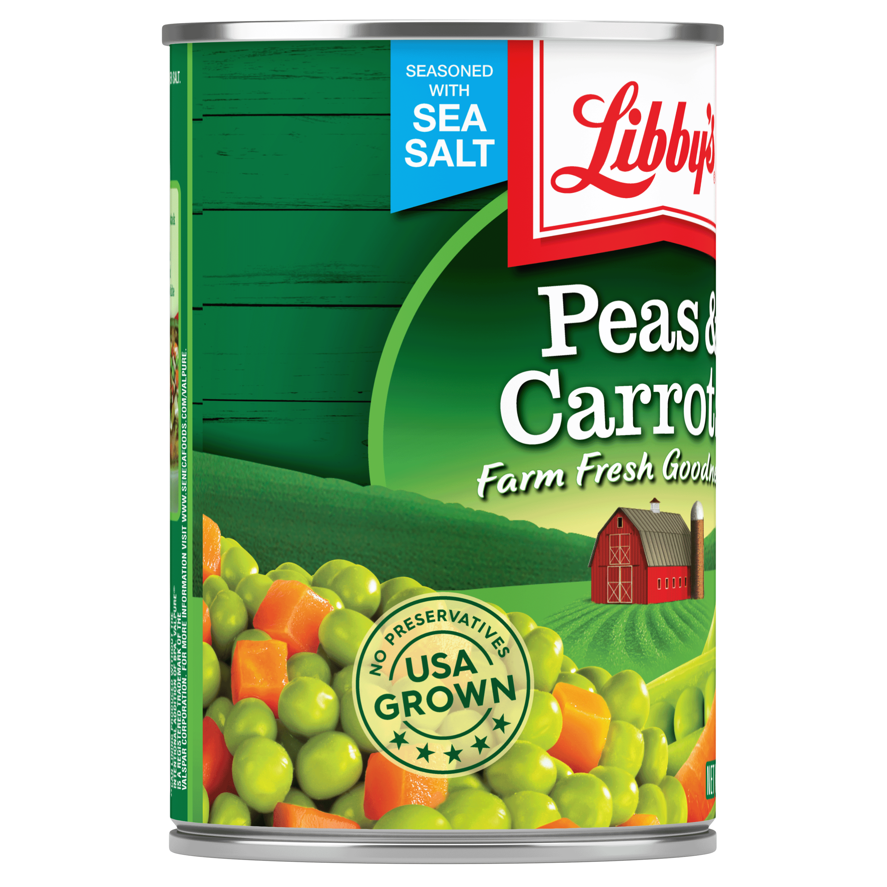 (7 pack) Libby's Peas & Diced Carrots, 15 oz can