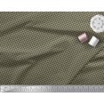 thumbnail image 2 of Soimoi Moss Georgette Fabric Herringbone Small Printed Fabric 1 Yard 42 Inch Wide, 2 of 3