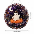 thumbnail image 3 of Halloween Ornaments Diamond Painting Kit Hanging Spooky Decor, 3 of 6