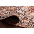 thumbnail image 6 of Loloi Layla Printed Oriental Distressed Red / Navy Area Rug, 6 of 6