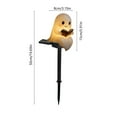 thumbnail image 2 of RKSTN Resin Solar Light Halloween Reading Ghost Solar Floor Lamp, 2 of 5