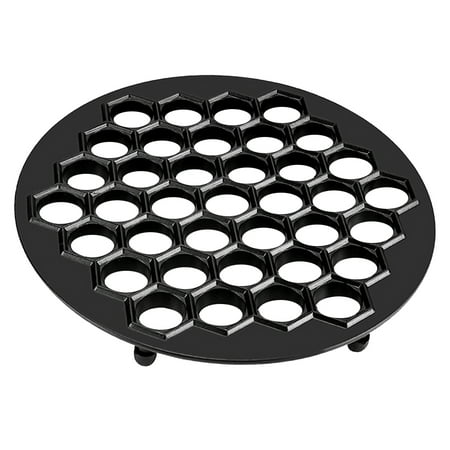 

37 Holes Dumplings Maker Fast Dumplings Press Zinc Alloy Kitchen Accessories for Home (Black)